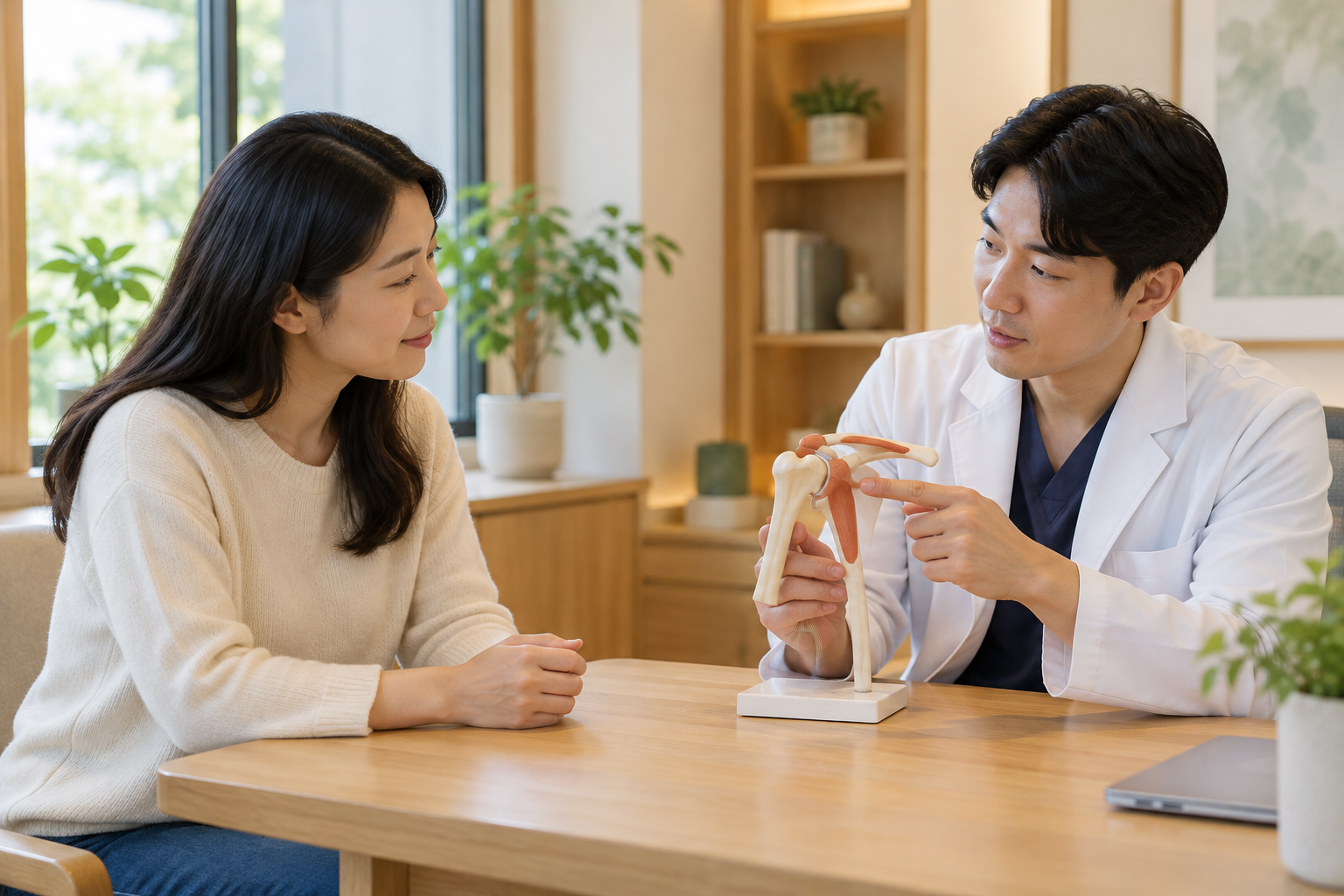 당진 어깨통증 한의원 — 어깨 상담에 관한 AI 설명용 이미지